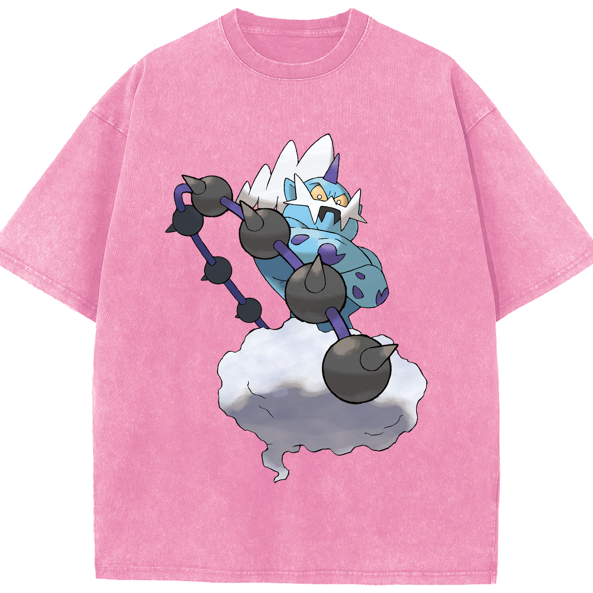 （画像用） ポケットモンスター Pokémon 綿100% ヴィンテージ風 半袖Tシャツ（フロントプリント）